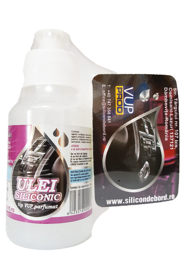 Ulei Siliconic Mat 100 ml + Burete + Blister