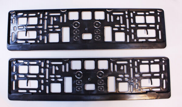 Suport numar inmatriculare SIMPLU (SET 2 BUC)